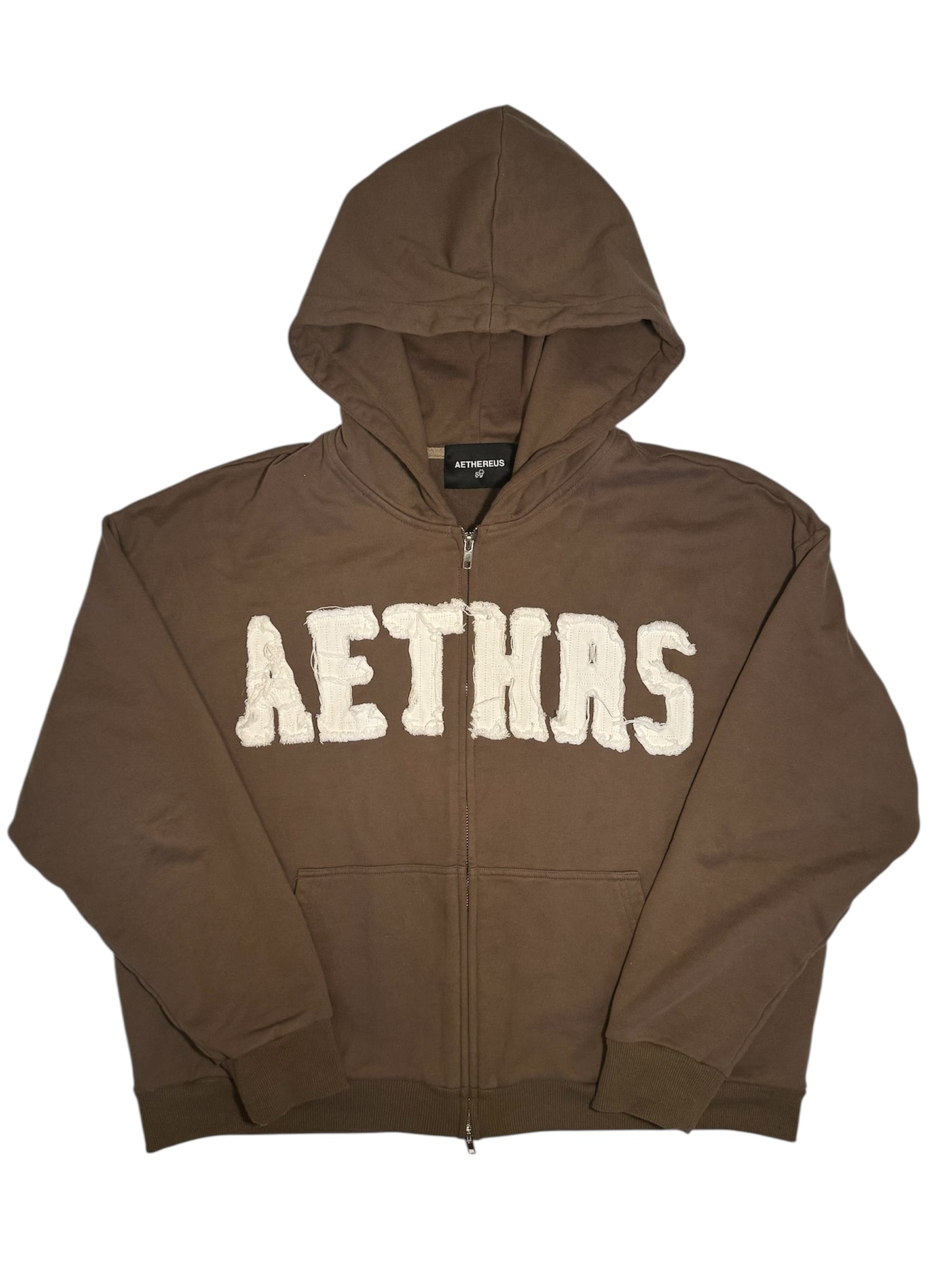 Distressed Zip “Umber”